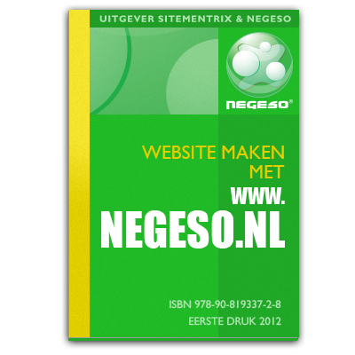 Buch Webseite mit www.negeso.nl (ISBN 9789081933728)